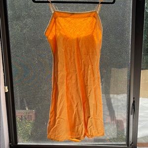 Abercrombie and Fitch Yellow Sundress